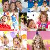 K-Pop Dämonenjägerinnen Squad Temporäre Tattoos 20 Blatt Wassertransfer Cartoon Fake Körperkunst für Party Best