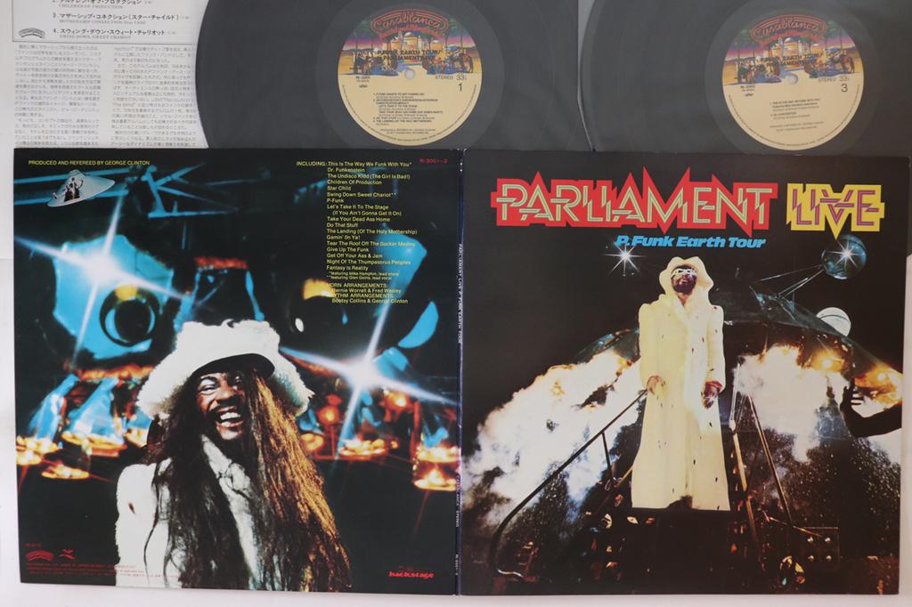 2LP Parliament Parliament Live - P.funk Earth Tour RI30012