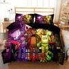 Dark Game 3D Printed Quilt Cover Kids Gift Bedding Set Quilt Cover Pillowcase 3 Pieces 100% Polyester Machine Washable