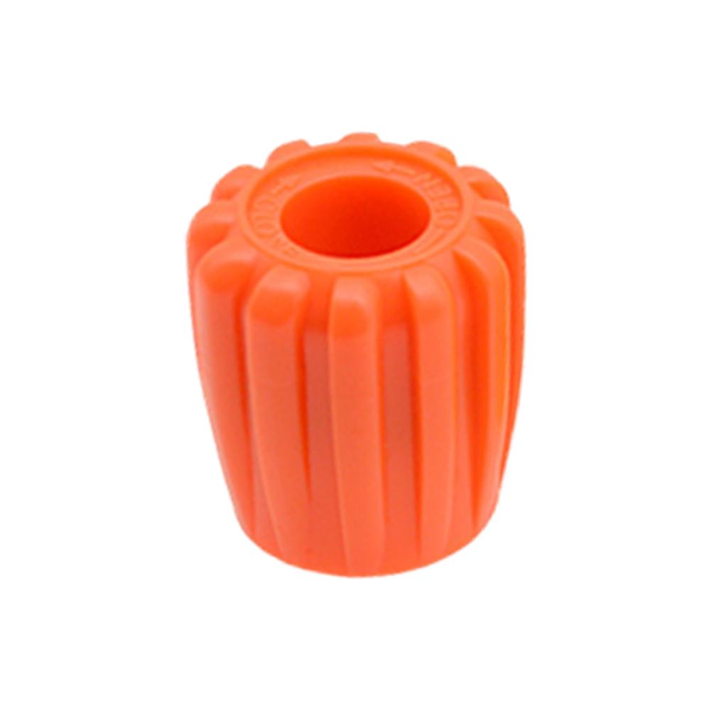 

Scuba Diving Tank Valve Knob Air Tank Valve Cap Wear Resistant Scuba Tank Valve Part Scuba Tank Valve Handwheel for Diving помаранчевий