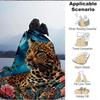 1PC Leopard Print Blanket, Throw For Sofa, Bed, Travel, Camping, Livingroom, And Bed, Printing Blanket With Soft And Warm Fabric Yy250918127