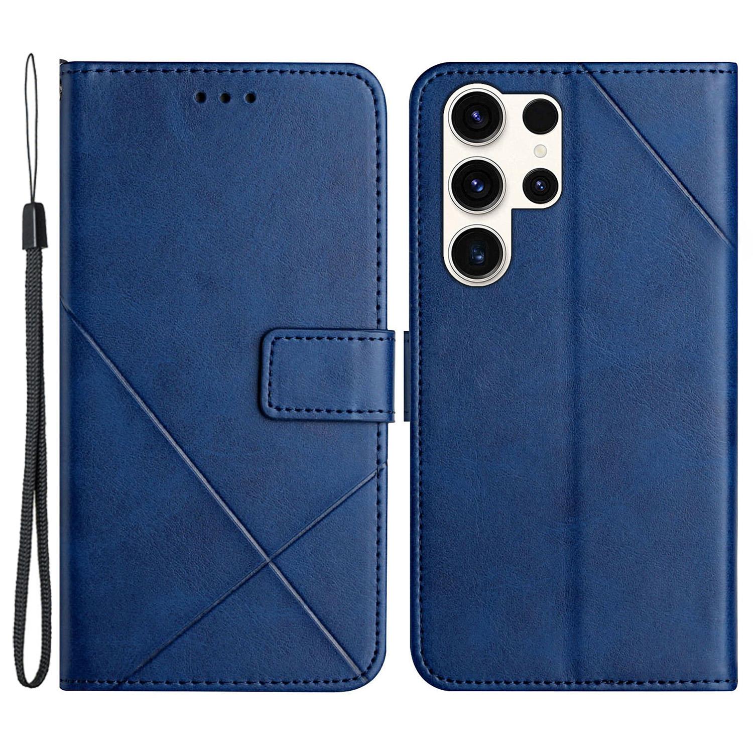 

For Samsung Galaxy S25 Ultra Case Flip Shockproof Leather Folio Phone Cover B