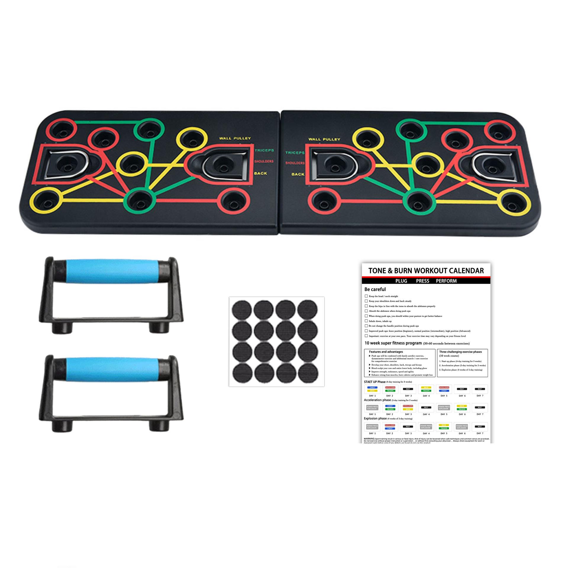 

Многофункциональная фитнес-доска: Набор оборудования для тренировки пресса и груди для дома