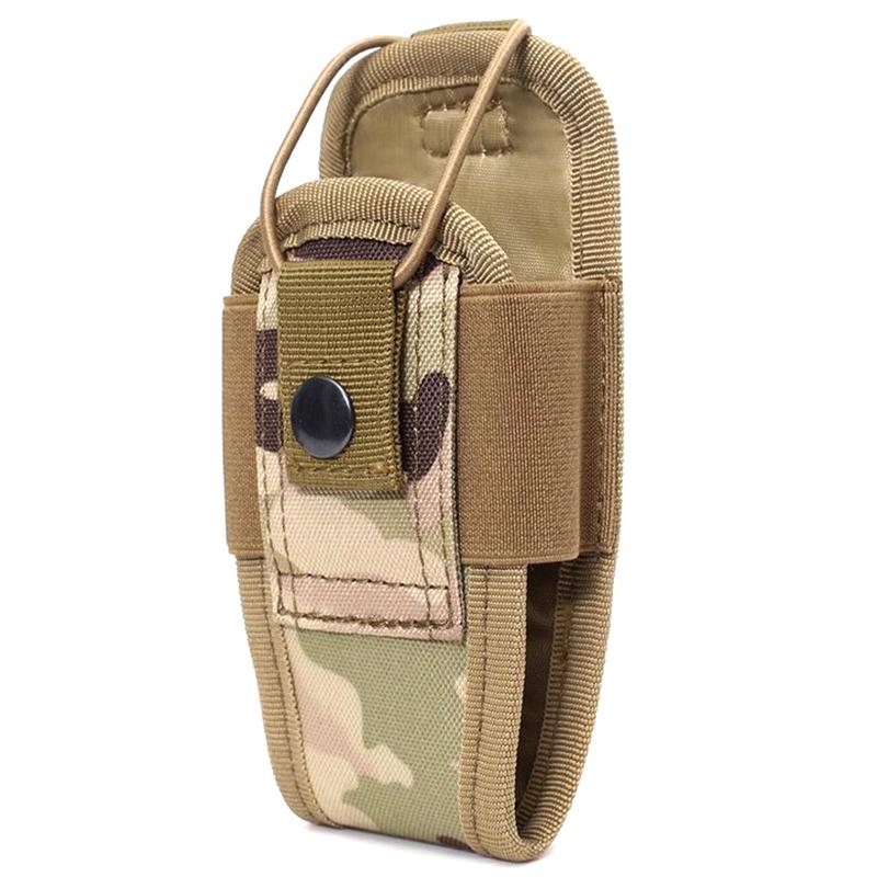 1000D Tactical Molle Radio Walkie Talkie Pouch Waist Bag Holder Pocket Portable Interphone Holster Carry Bag For Hunting Camping