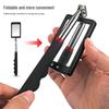 Telescopic Foldable Universal Endoscope Inspection Mirror with Rearview and Undercarriage Reflector for Welding