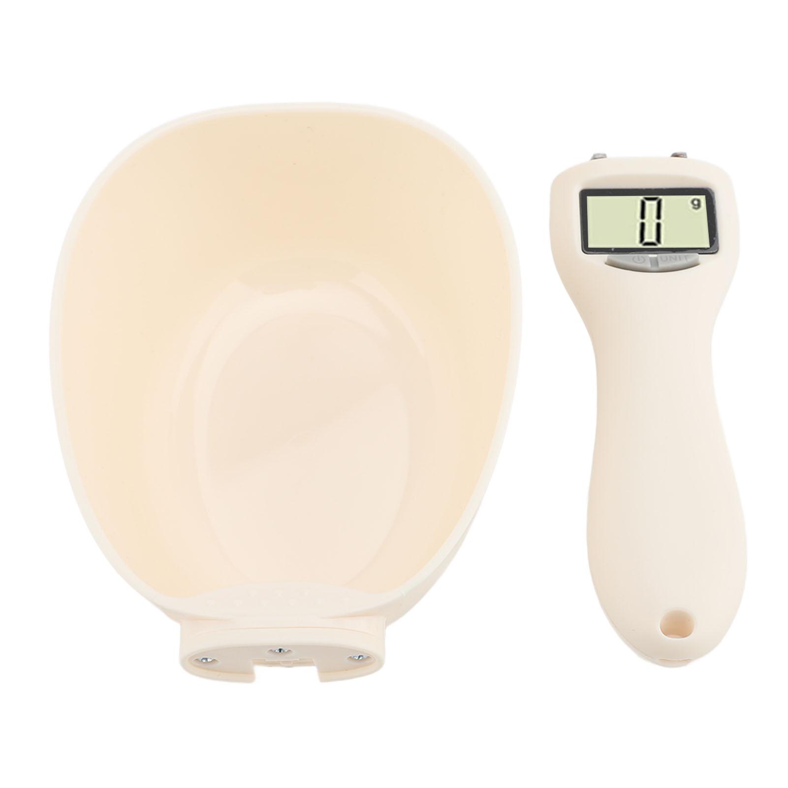 

Food Measuring Scoop Scale 1-800g Range 5 Units Clear LCD Screen Digital Measuring Spoon for Home
