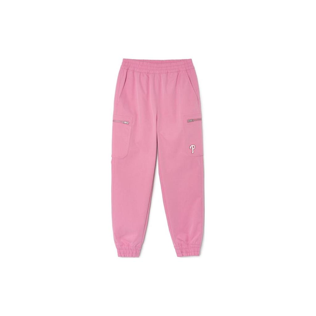 New MLB Casual Pants Women's Pink 3FWPB0231-10PKL