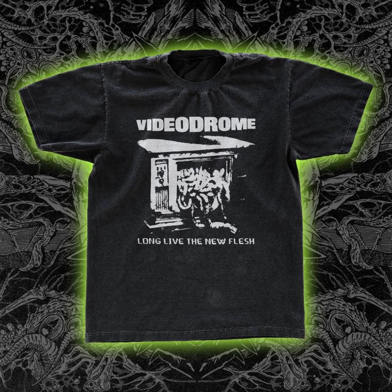 

Videodrome - Classic Tee New Spring/Summer Arrivals Regular Fit Casual Men Women 5XL різнокольоровий