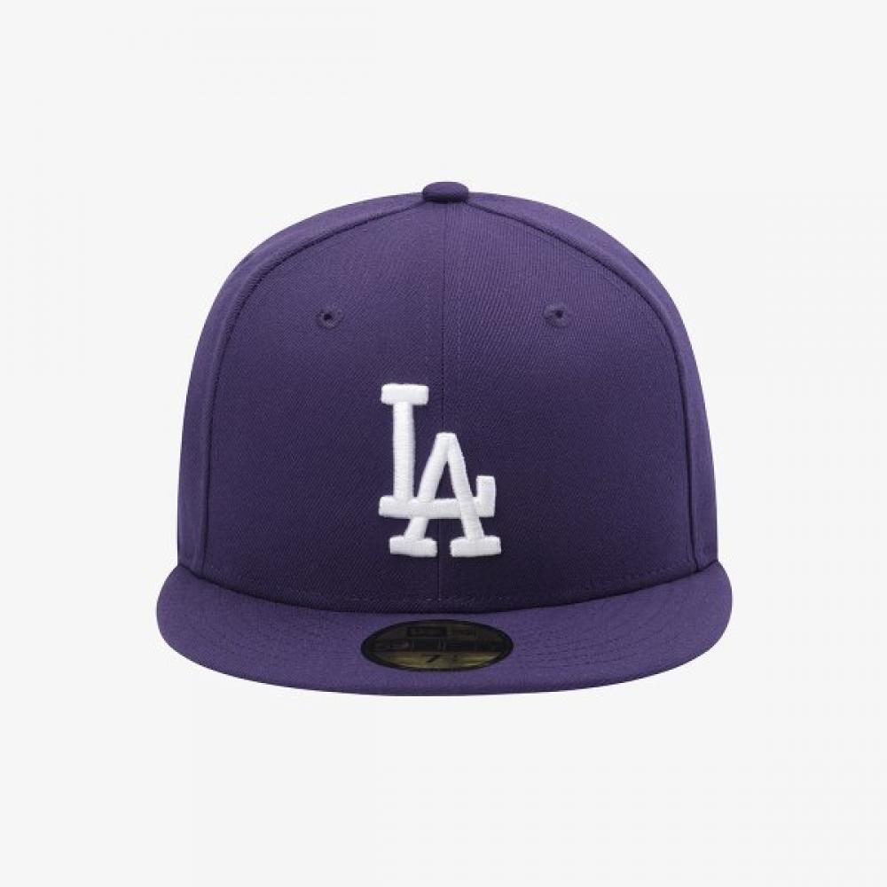New Era Mlb La Dodgers Fitted Cap Purple 15131699