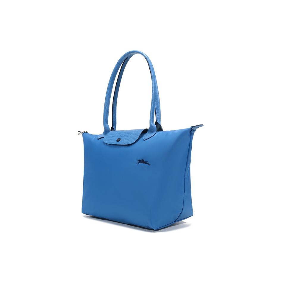 Longchamp Le Pliage Club 31 Fabric Long Handle Tote Bag Shoulder Bag Large Women tote bags Blue 1899619P50