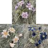 Artificial Silk Fabric Diamond Lotus Flower Decor For Home Indoor Living Room