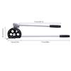 3/4" OD Pipe Bender, Manual Tube Bender, 180° HVAC Bending Tool, Suitable for Copper and Aluminum Pipes, Air Conditioner Repair