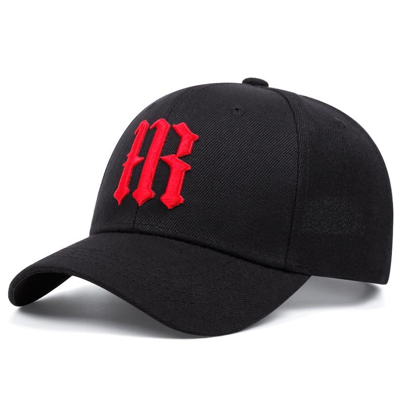 Fashion FB/LR Letter Embroidered Baseball cap Summer Adjustable Sunshade Cap Football Cap Street Dance Hip-hop Cowboy Hat