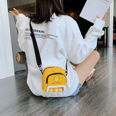 Borsa di Tela Borsa Studenti Donna Cartone Animato Carina Monospalla a Tracolla