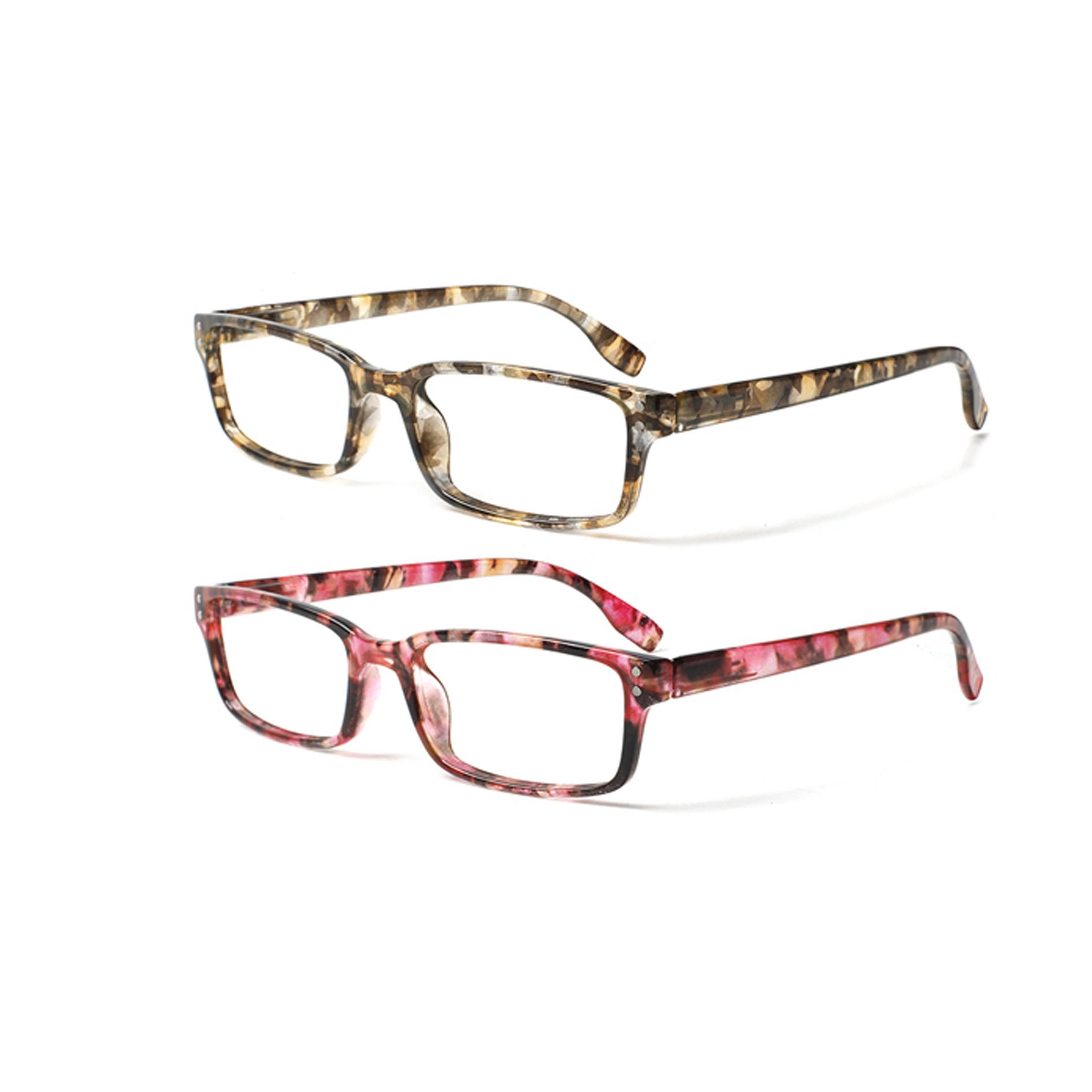 Turezing Reading Glasses HD Lenses Optical Lenses with Medical Recipe Prescription Glasses for Women Men Newest Trend Glasses +75