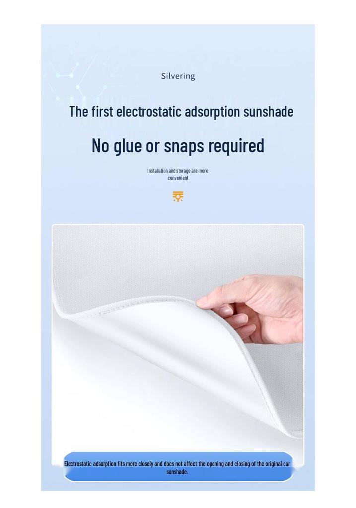 Nissan N7 Silicone Suction Sunroof Sunshade