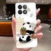 Phone Case For Poco F6 Pro Redmi K70 Pro K70E Case Aesthetic Shell Luxury Fashion Butterfly Flowers Soft TPU Back Clear Cover