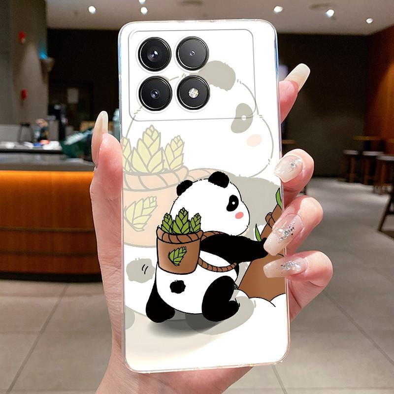 Phone Case For Poco F6 Pro Redmi K70 Pro K70E Case Aesthetic Shell Luxury Fashion Butterfly Flowers Soft TPU Back Clear Cover