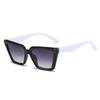 Cat Eye Sunglasses, Simple Street Glasses, Personalized Reflective Sunglasses