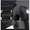 X-TIGER Herren Radunterwäsche Shorts 5D Gepolstertes Gel MTB Radhose Anti-Rutsch Beinabschluss Atmungsaktives Netz Radunterwäsche
