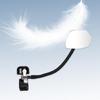Universal Cycling Mirror Bells Compacts Bicycles Rearviews Safety Device With Bells Ergonomic Bike Handlebars Part