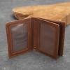 Leather Handmade Driver'S License Bag, Genuine Leather Men'S Driver'S License, Driving License Two-In-One Card Bag, Id Bag.
