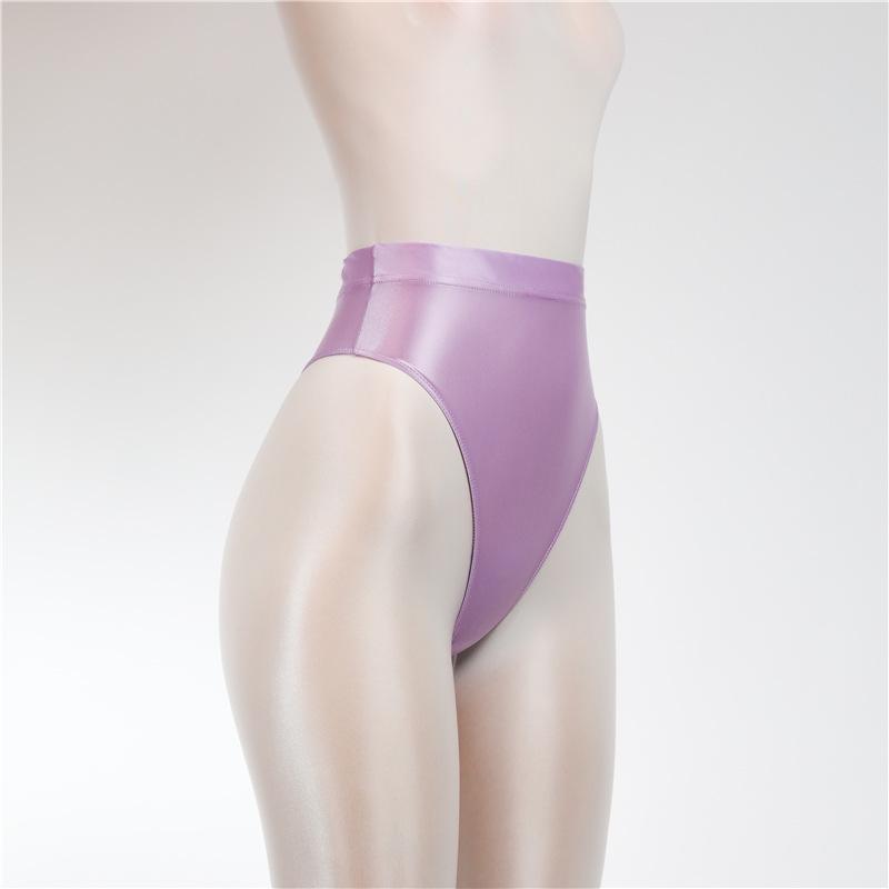 High Waist Sheer Thong: Sexy European and American Women's T-back 7055