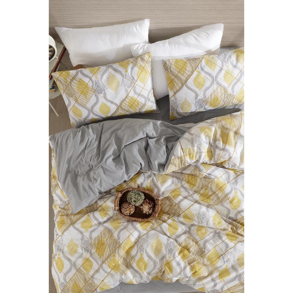Cotton Double Duvet Cover Set | Duvet Cover And Pillow Case | Without Sheets