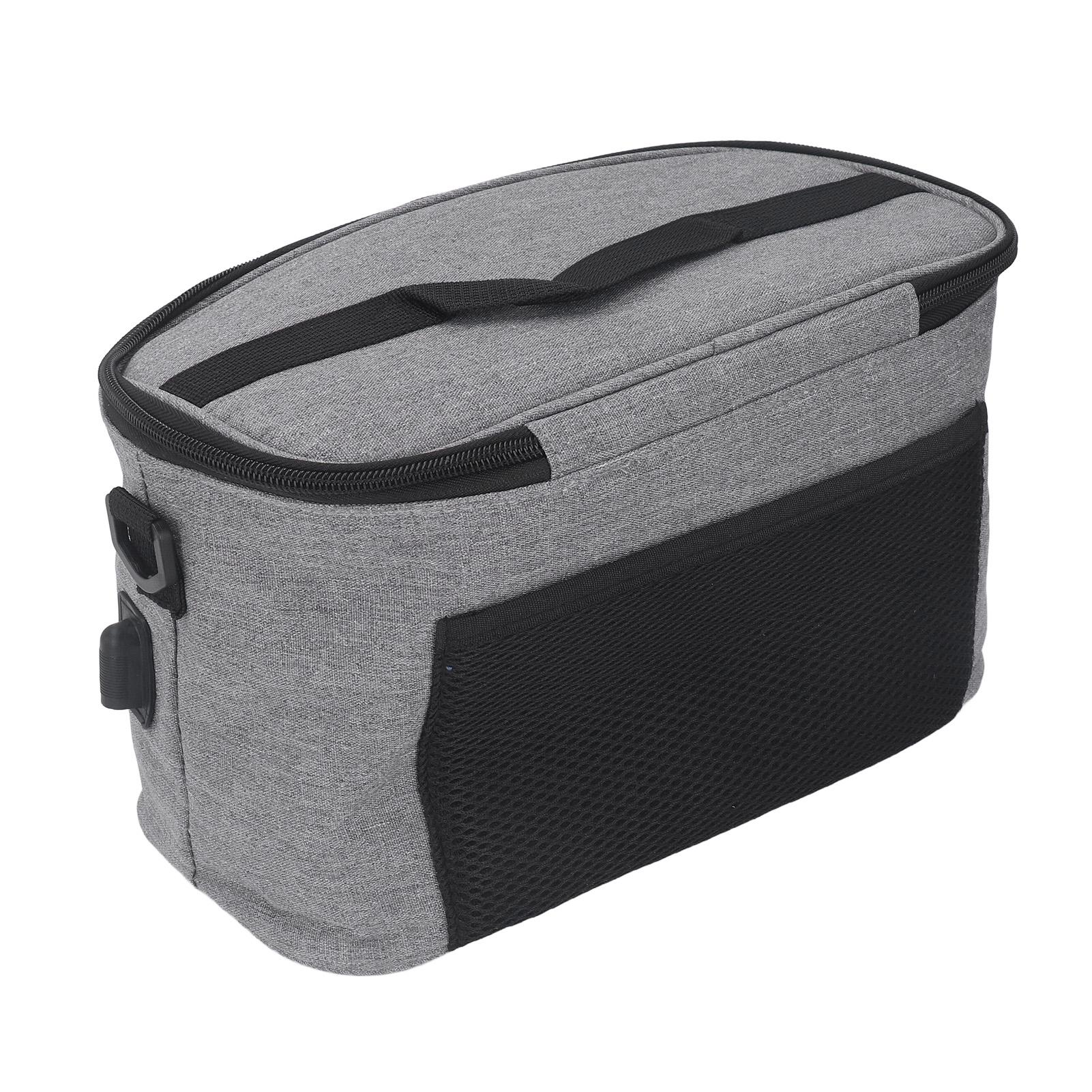 

Car Warmer Bag 30W Heating Bag 8L Temperature Display with Handle Portable Food Warmer 12V for Lunch Travel