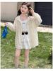 Girls' Summer 2026 Korean Style Sun Protection Jacket, Lightweight & Thin for Medium and Large Children
