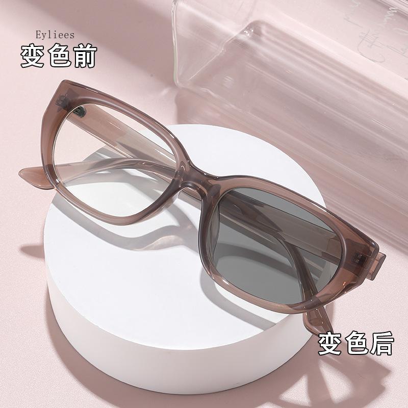 Fashion Cat Eye Frame Anti-blue Ray Reading Glasses Women Myopia Prescription Photochromic Eyeglasses gafas de lectura hombre