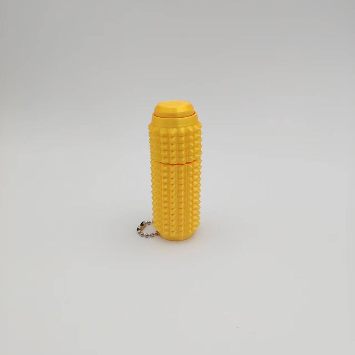 Spiky Fidget Roller Toy Stress Relief Sensory Fidget Keychain Portable Relax Toy for Adults Novelty Gifts for Friends and Family