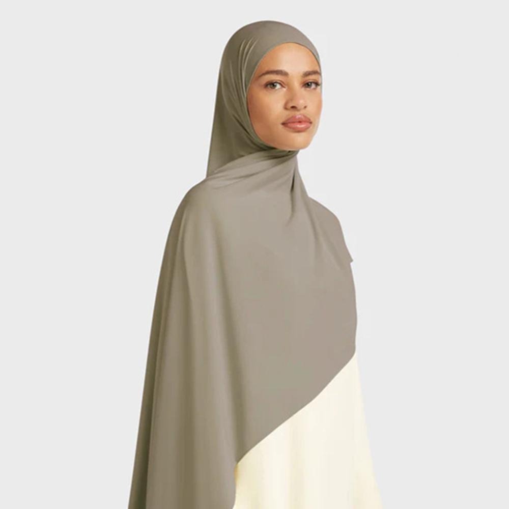 70*180cm Premium Liquid Jersey Hijab Scarf Women's Daily Shawl Soft Breathable Liquid Jersey Scarf Muslim Head Scarf Headwrap