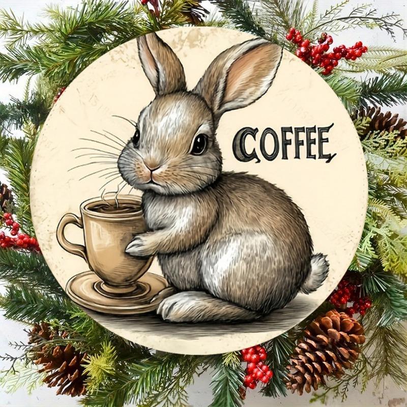 Happy Easter Wooden Hanging Sign Colorful Eggs Bunny Sign Door Decoration Rustic Front Door Wall Rustic Farmhouse Porch Decor