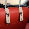 1Pcs Car Storage Clips Back Seat PU Leather Strong Load-Bearing Hooks Holder Auto Fastener Hangers Car Interior Accessories
