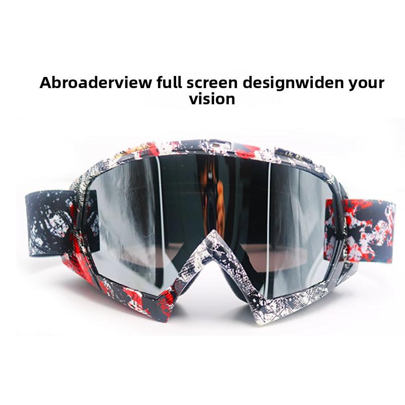 Motorcycle Goggles Tactical Goggles Outdoor Off-road Windproof Riding Glasses Ski X600 Glasses