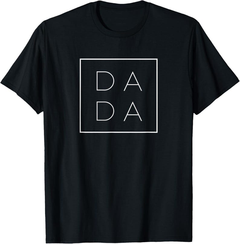 Funny Fathers Day TShirt for New Dad Papa Grandpa Dada Graphic T Shirts Father Gifts Gothic Y2k Clothes S
