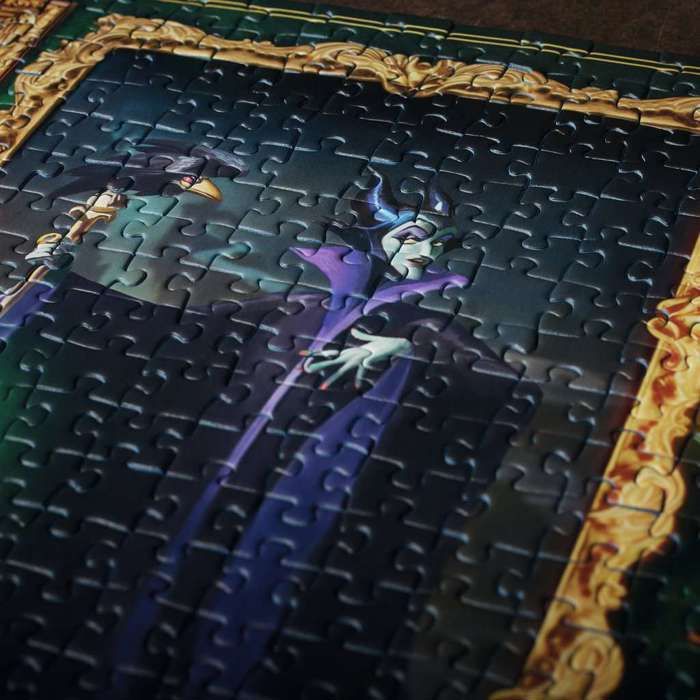Puzzle 1000 pièces Disney Villainous - Maléfique Ravensburger - Collection Disney Villainous - Dès 14 ans
