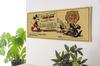 Disney Mickey Mouse Art 30cm X Made In Stylish Living Room Donald Duck Retro Fabric Panel Panel, 78.5cm Wide, Japan, Poster, Decor, Illustration,