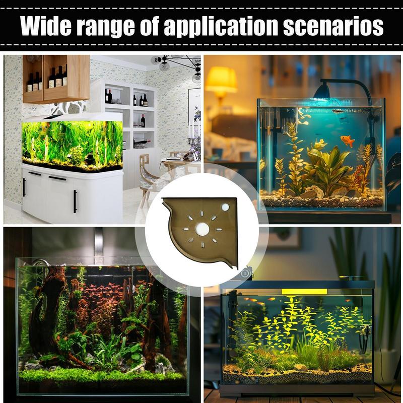 Fish Tank Corner Shelf  Coral Frag Rack Acrylic Fish Tank Aquarium Organization Storage Stand Shelf for  Aquarium Lanscape