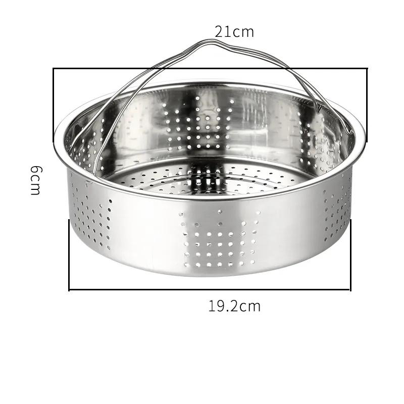 304 Stainless Steel Thickened double Ear Steamer Thickening Food Steaming Multi-layer Steamer Steamer Kitchen Tools steam pot