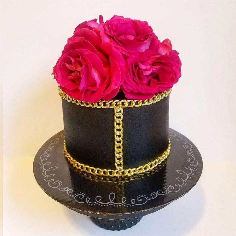 

Алмазная силиконовая форма для помадки, цепочка, кошелек, сумка для украшения торта, резинка для выпечки, шоколадная глина, форма, инструменты для украшения торта розовый