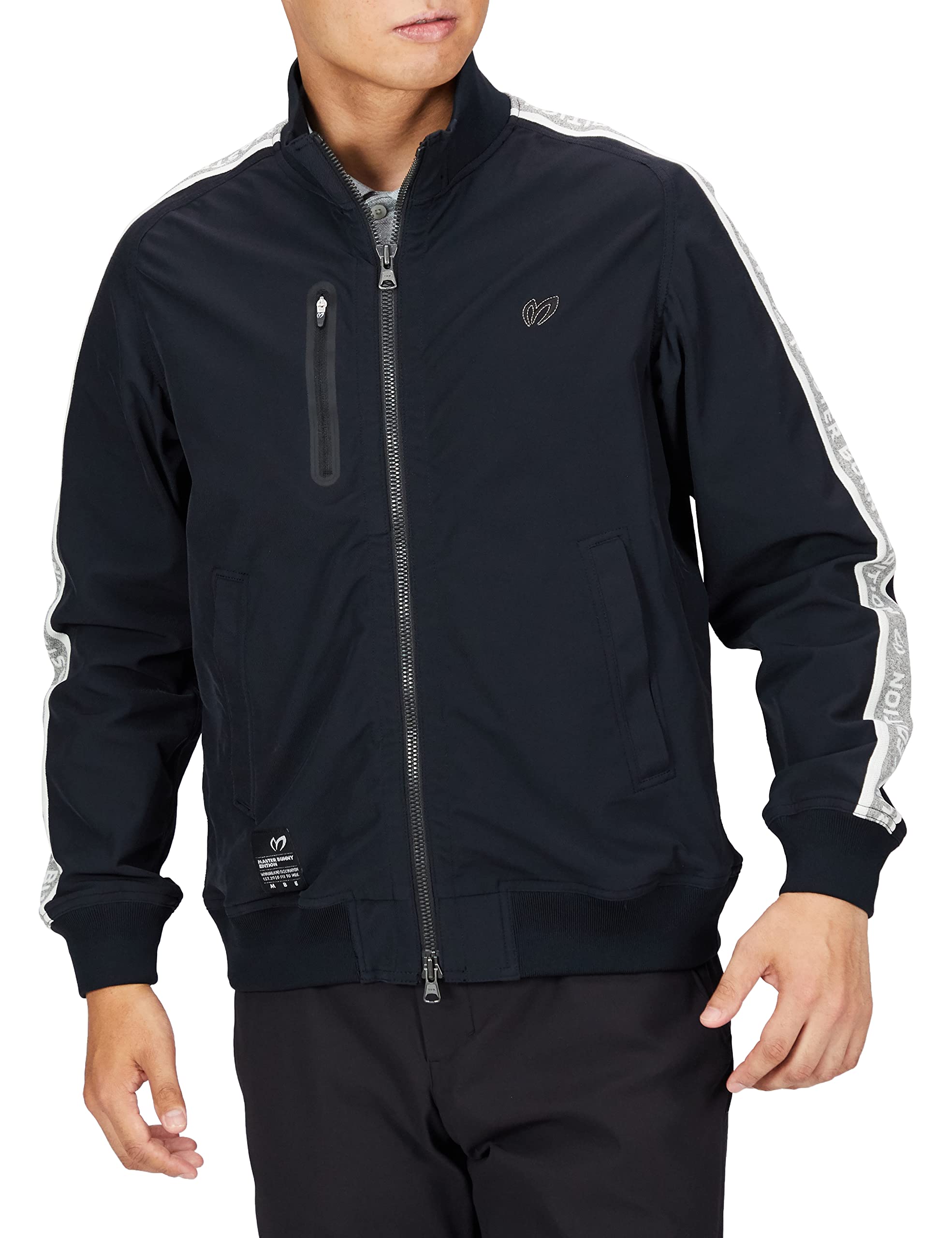 

Zip Blouson Super Golf Outerwear 6 [Master Bunny] Men s (2-стороннее растяжение) / / 758-2220903 010_Black [LL]