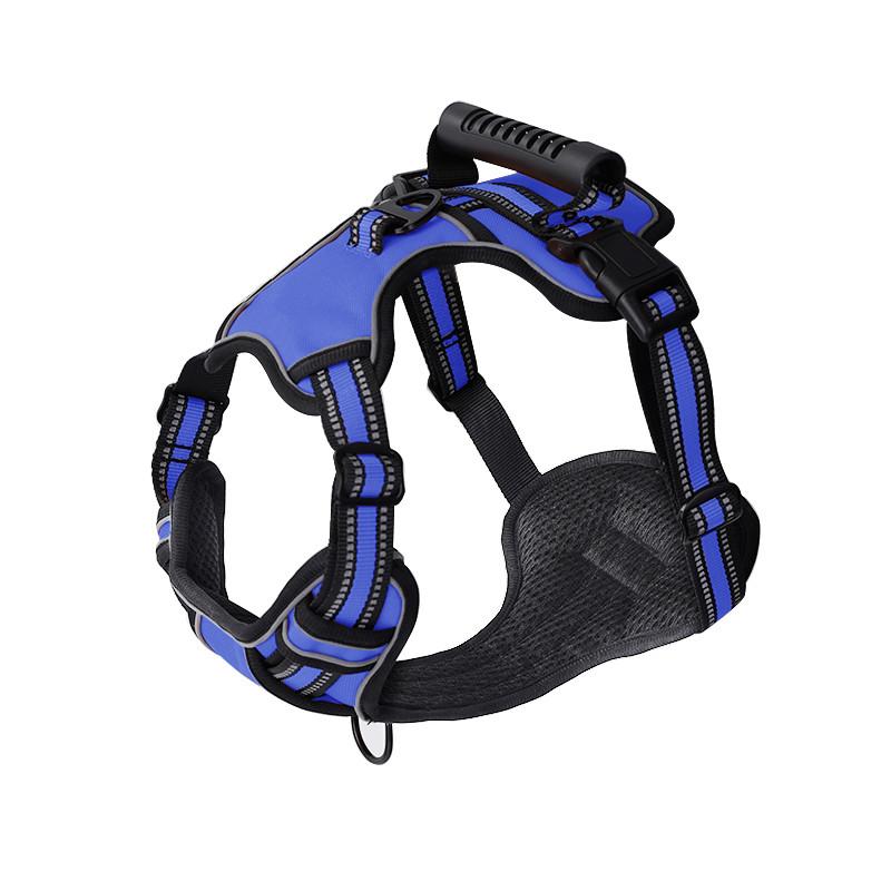 Reflective Dog Harness No Pull Adjustable Dog Harness Vest Breathable Pet Harness For Small Medium Large Dog Pet Supplies