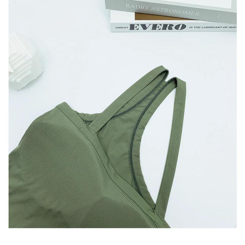 Asymmetric Off Shoulder Camisole with Built In Bra Back Detail Design