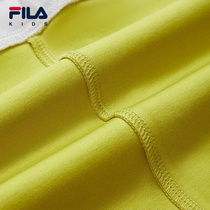 FILA Boys' Gold Autumn Yellow Short Sleeve T-Shirt