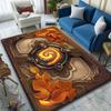 Jesienny Wzór Hearthstone Dywan Dywan wzorzysty, odpowiedni jako antypoślizgowa mata do zabawy do salonu i sypialni przy sofie