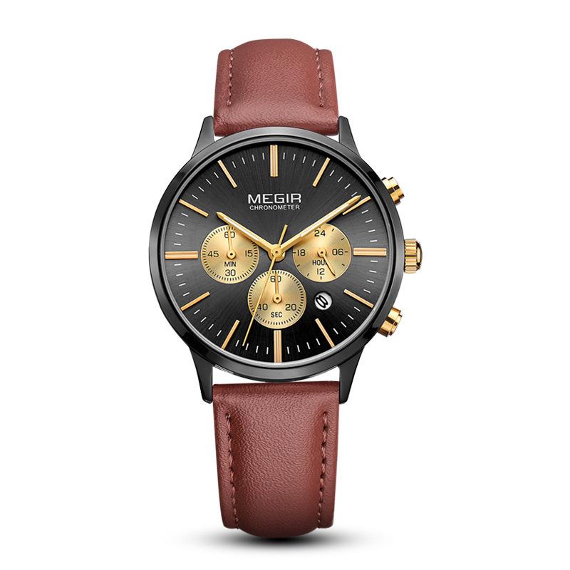 Multifunctional Watch Fashion Waterproof Chronograph Women'S Watch Quartz Watch 2011M