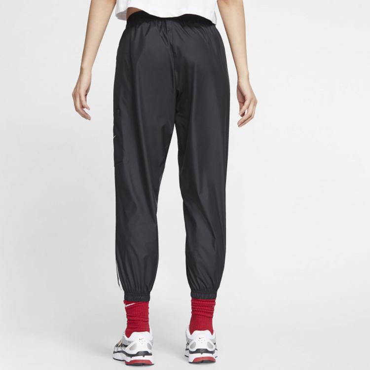 Nike Mid-Rise Lightweight Woven Pants With Tapered Eco-Friendly Design Women Pants Black CJ7347-010