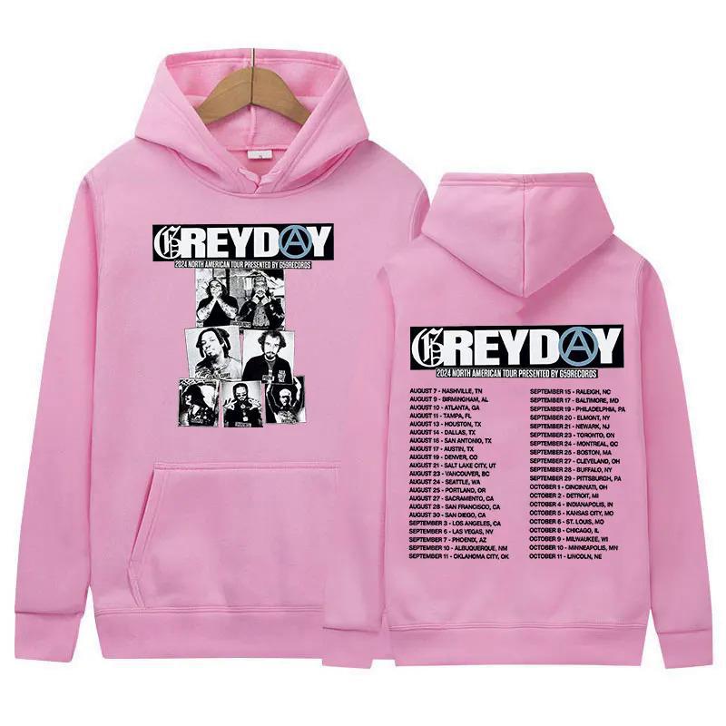 Sudadera con capucha estampada de la gira Grey Day de Suicideboys